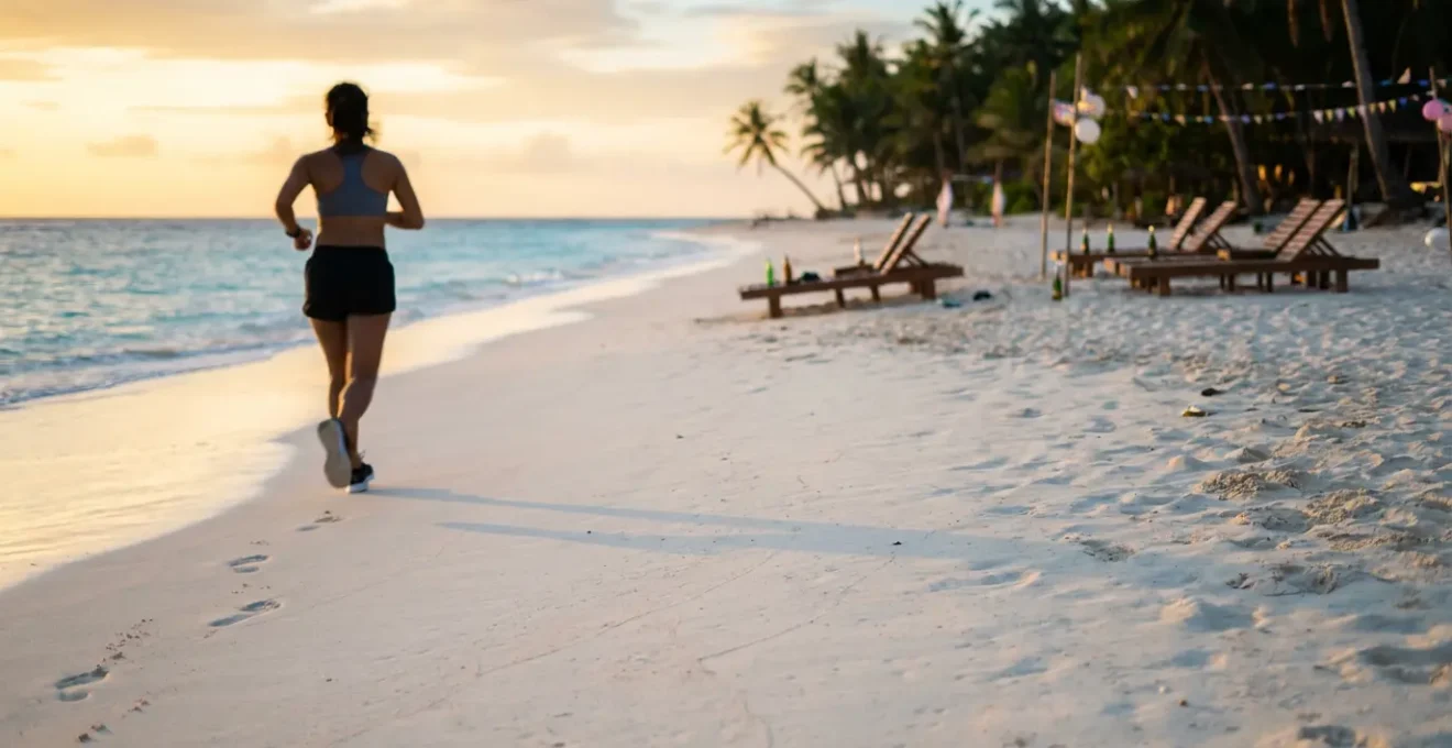 Serene dawn at Boracay's Puka Beach during Holy Week before crowds arrive
