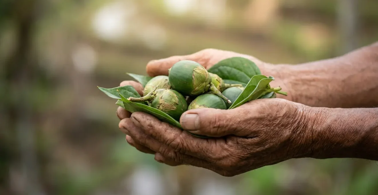 Ifugao elder in traditional attire overlooking ancient rice terraces